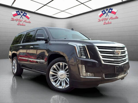 2016 Cadillac Escalade ESV Platinum