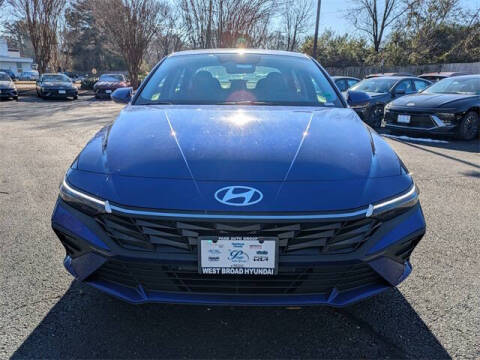 2026 Hyundai Elantra Hybrid Blue