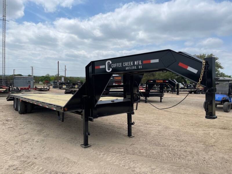 2022 COFFEE CREEK  - FLATBED TRAILER 102&quot;X  for sale at LJD Sales in Lampasas TX