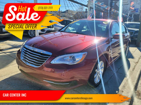 2012 Chrysler 200 for sale at CAR CENTER INC - Car Center Chicago in Chicago IL
