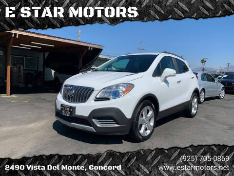 2016 Buick Encore for sale at E STAR MOTORS in Concord CA