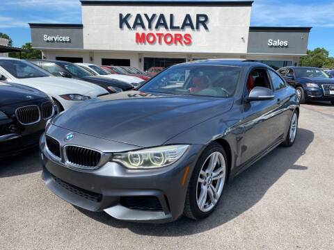 2014 BMW 4 Series for sale at KAYALAR MOTORS in Houston TX