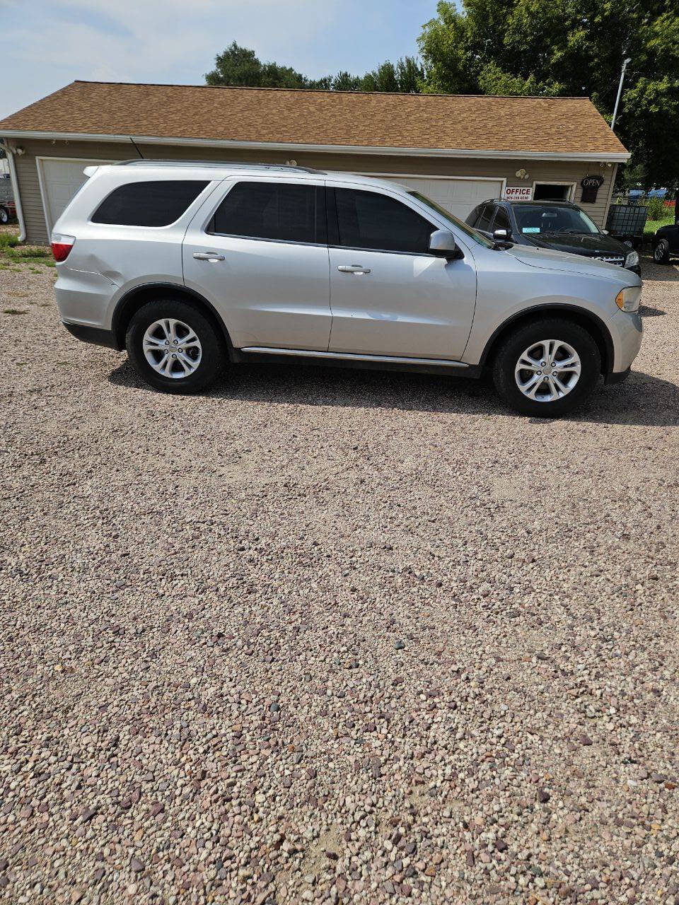 Silver 2013 Dodge Durango SXT AWD SXT 4dr SUV 1