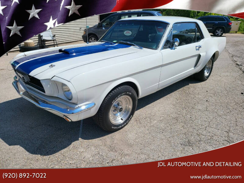 1966 Ford Mustang for sale at JDL Automotive and Detailing in Plymouth WI