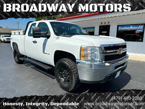 2013 Chevrolet Silverado 2500HD for sale at BROADWAY MOTORS in Van Buren AR