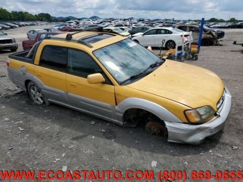2003 Subaru Baja for sale at East Coast Auto Source Inc. in Bedford VA
