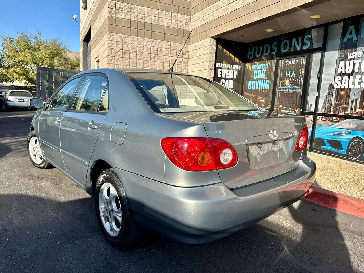 2003 Toyota Corolla for sale at HUDSONS AUTOS in Gilbert, AZ