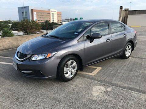 2015 Honda Civic for sale at 210 Auto Center in San Antonio TX