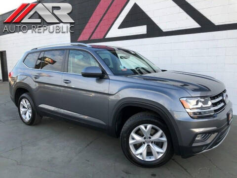 2018 Volkswagen Atlas for sale at Auto Republic Fullerton in Fullerton CA