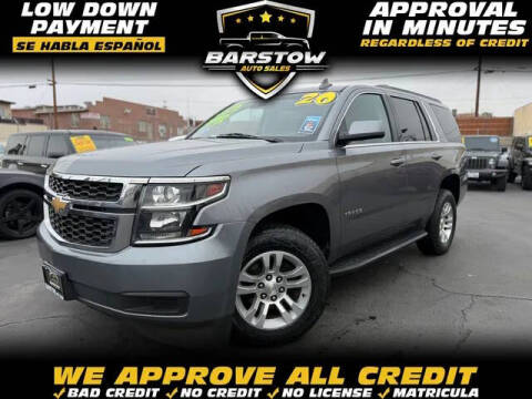 2020 Chevrolet Tahoe for sale at BARSTOW AUTO SALES in Barstow CA