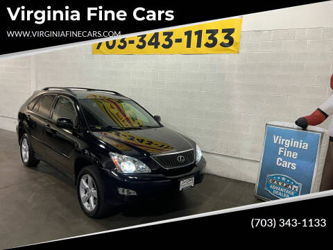 2007 Lexus RX 350 for sale at Virginia Fine Cars in Chantilly VA