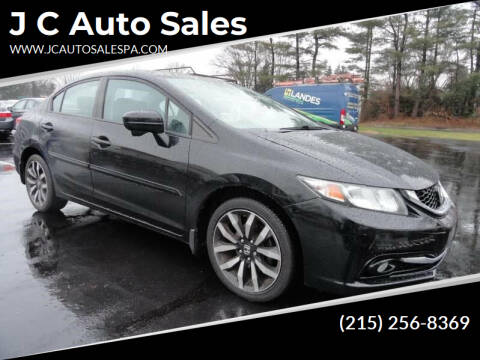 2015 Honda Civic for sale at J C Auto Sales in Harleysville PA