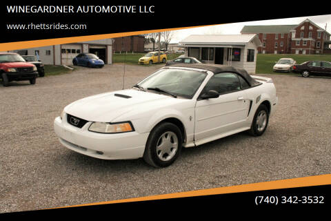 2000 Ford Mustang for sale at WINEGARDNER AUTOMOTIVE LLC in New Lexington OH