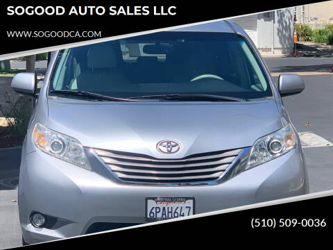 2011 Toyota Sienna for sale at SOGOOD AUTO SALES LLC in Newark CA