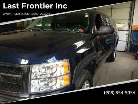 2011 Chevrolet Silverado 1500 for sale at Last Frontier Inc in Blairstown NJ