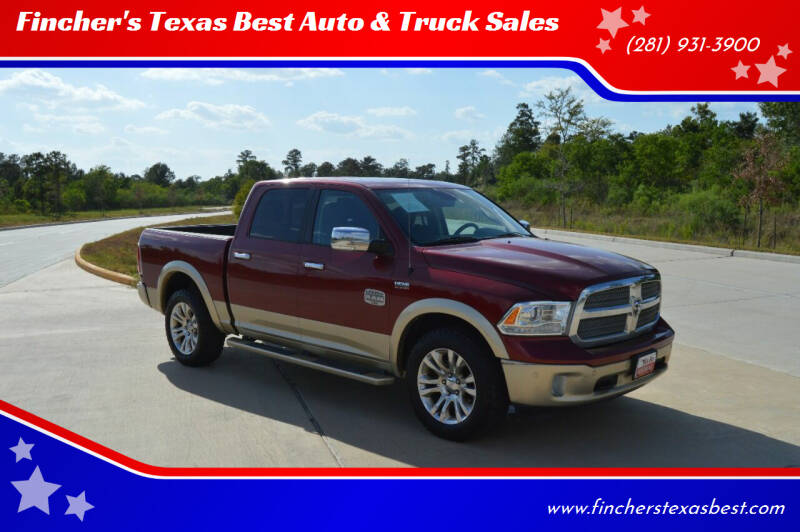 2015 RAM Ram Pickup 1500 for sale at Fincher's Texas Best Auto & Truck Sales in Tomball TX