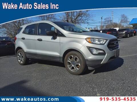 2019 Ford EcoSport for sale at Wake Auto Sales Inc in Raleigh NC