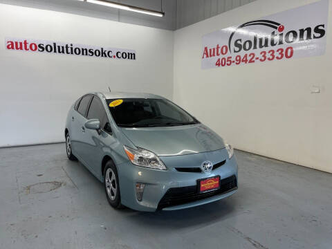2013 Toyota Prius for sale at Auto Solutions in Warr Acres OK