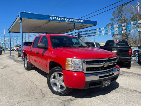 2009 Chevrolet Silverado 1500 for sale at Quality Investments in Tyler TX