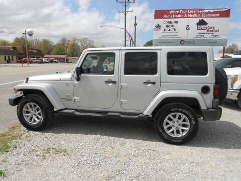 2011 Jeep Wrangler Unlimited for sale at KNOBEL AUTO SALES, LLC in Corning AR