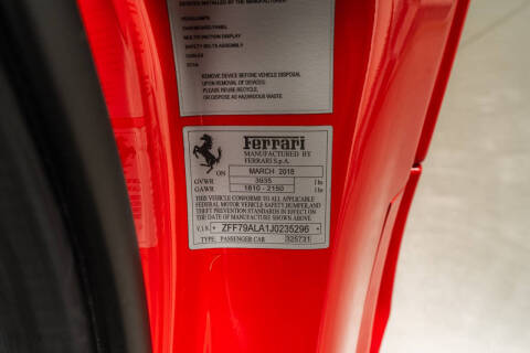 2018 Ferrari 488 GTB