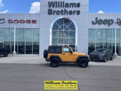 2012 Jeep Wrangler for sale at Williams Brothers - Pre-Owned Monroe in Monroe MI