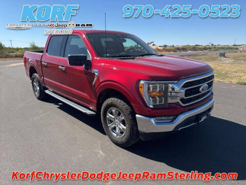 2022 Ford F-150 for sale at Tony Peckham @ Korf Motors in Sterling CO