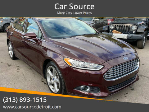 2013 Ford Fusion for sale at Car Source in Detroit MI