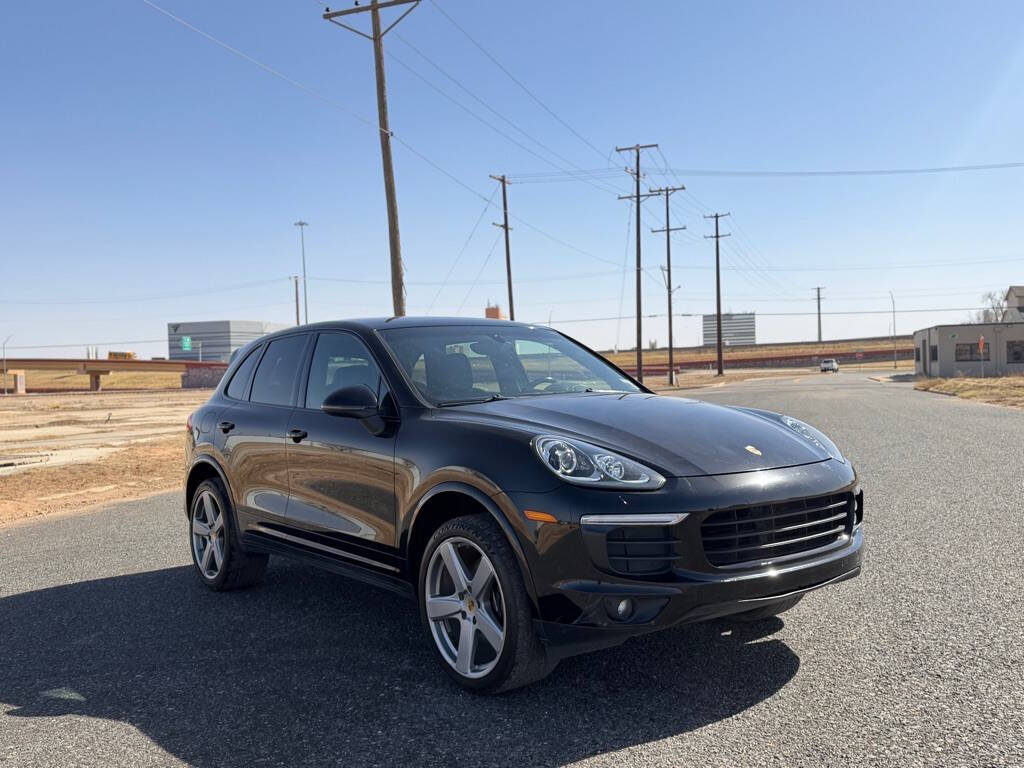 Black 2017 Porsche Cayenne Base AWD 4dr SUV 2