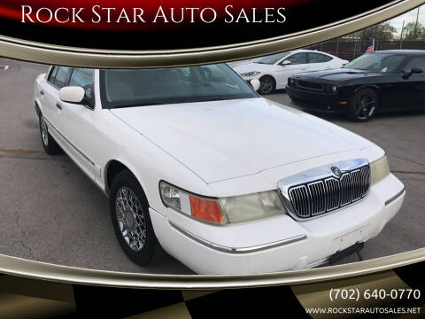 1999 Mercury Grand Marquis for sale at ROCK STAR TRUCK & AUTO LLC in Las Vegas NV