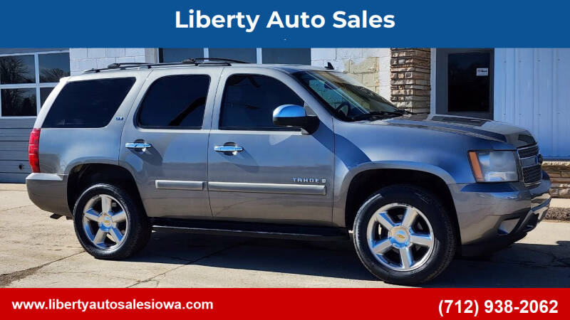2007 Chevrolet Tahoe for sale at Liberty Auto Sales in Merrill IA