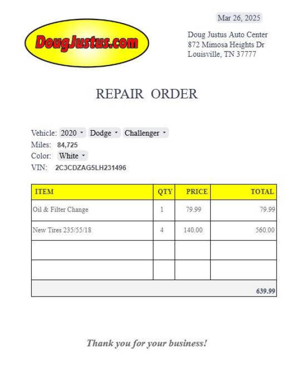 2020 Dodge Challenger SXT