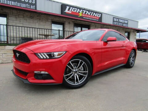2017 Ford Mustang for sale at Lightning Motorsports in Grand Prairie TX