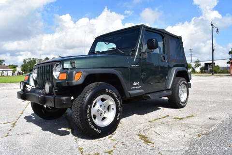 2003 Jeep Wrangler for sale at Advantage Auto Group Inc. in Daytona Beach FL