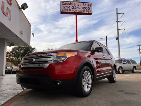 2014 Ford Explorer for sale at Casablanca Sales-DALLAS in Dallas TX