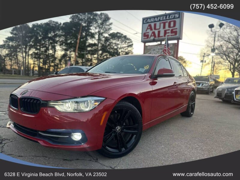 2016 BMW 3 Series for sale at Carafello's Auto Sales in Norfolk VA