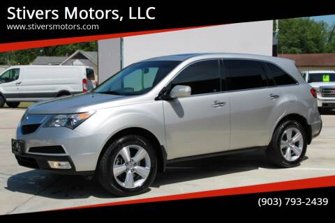 2012 Acura MDX for sale at Stivers Motors, LLC in Nash TX