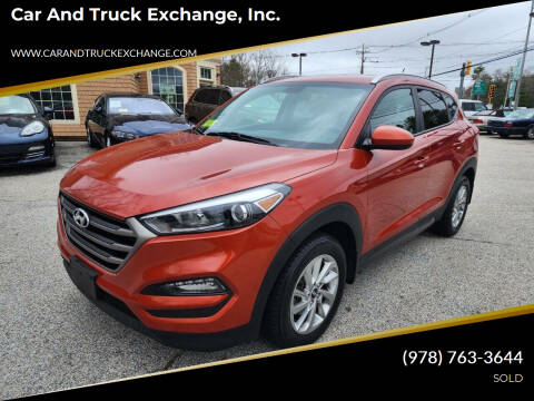 2016 Hyundai Tucson for sale at Car and Truck Exchange, Inc. in Rowley MA