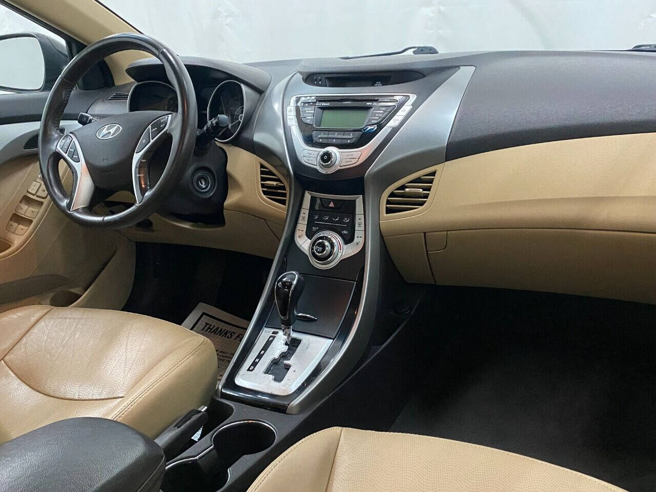 2012 Hyundai Elantra Limited 4dr Sedan - Black exterior view 11