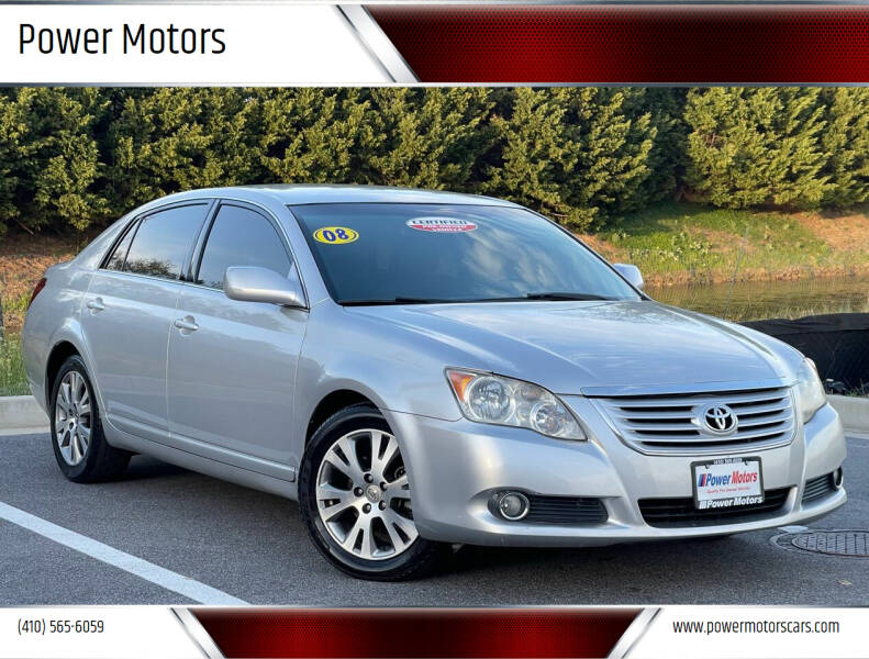 2008 Toyota Avalon for sale at Power Motors in Halethorpe MD