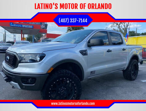 2019 Ford Ranger for sale at LATINO'S MOTOR OF ORLANDO in Orlando FL