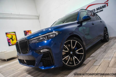 2020 BMW X7 for sale at AUTO IMPORTS MIAMI in Fort Lauderdale FL