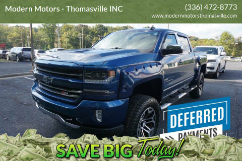 2017 Chevrolet Silverado 1500 for sale at Modern Motors - Thomasville INC in Thomasville NC