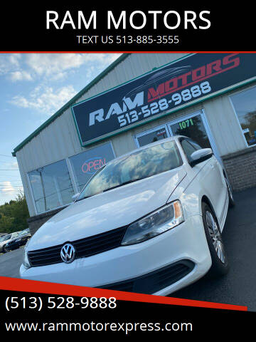 2012 Volkswagen Jetta for sale at RAM MOTORS in Cincinnati OH