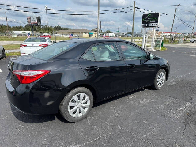 2015 Toyota Corolla for sale at Fast Financial Auto Mall in Lakeland, FL