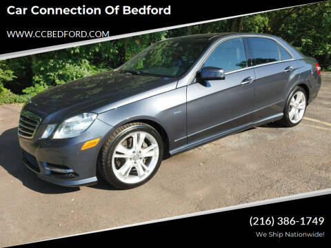 2012 Mercedes-Benz E-Class for sale at Car Connection of Bedford in Bedford OH