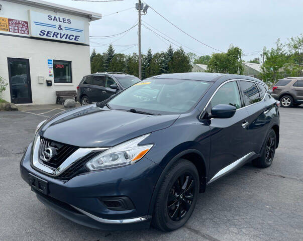 2017 Nissan Murano for sale at Streeters Vehicle Sales in Plattsburgh, NY