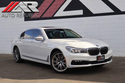 2016 BMW 7 Series for sale at Auto Republic Fullerton in Fullerton CA