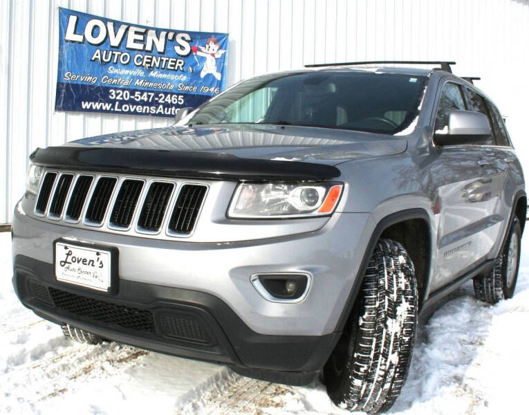 2015 Jeep Grand Cherokee for sale at LOVEN'S AUTO CENTER in Swanville MN