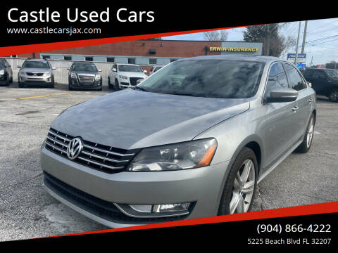 2013 Volkswagen Passat for sale at Castle Used Cars in Jacksonville FL